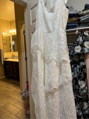 Just me tired lace dress M